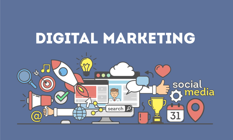 e-marketing vs digital marketing