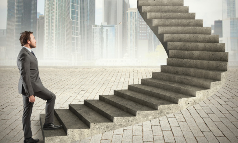 mendorong karir untuk maju